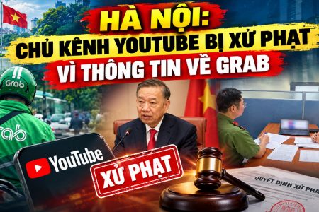 Hanoï : un créateur de chaîne YouTube sanctionné pour des informations concernant Grab