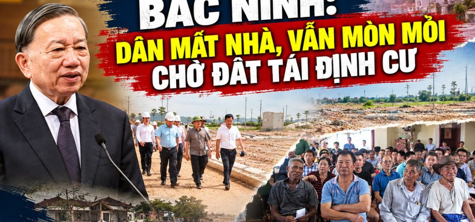 Bắc Ninh: Dân mất nhà, vẫn mòn mỏi chờ đất tái định cư