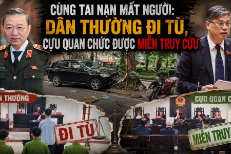 Cùng tai nạn mất người: Dân thường đi tù, cựu quan chức được miễn truy cứu