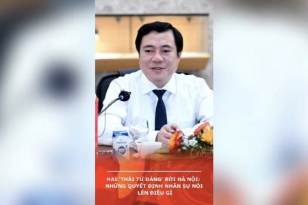 Hai ‘thái tử Đảng’ rời Hà Nội: Những quyết định nhân sự nói lên điều gì