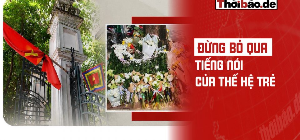 Đừng bỏ qua tiếng nói của thế hệ trẻ