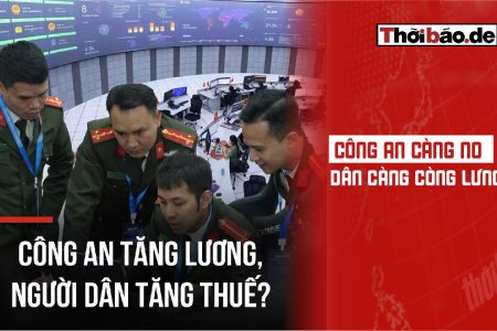 Công an càng no, dân càng còng lưng