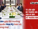 Tô Lâm gặp Bộ trương Hải quân Hoa Kỳ bàn về thương mại