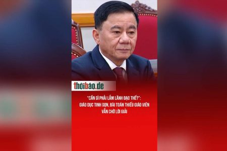 “Cần gì phải lắm lãnh đạo thế?”: Giáo dục tinh gọn, bài toán thiếu giáo viên vẫn chờ lời giải
