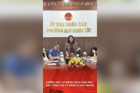 Chống sạt lở bằng cách san núi: Bài toán 350 tỷ đồng ở Quy Nhơn
