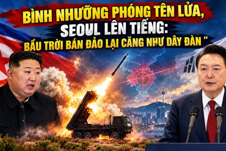 Bình Nhưỡng phóng tên lửa, Seoul lên tiếng: Bầu trời bán đảo lại căng như dây đàn