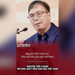 Nguyễn Tiến Thanh rời Nhà xuất bản Giáo dục Việt Nam