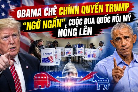 Obama chê chính quyền Trump “ngớ ngẩn”, cuộc đua Quốc hội Mỹ nóng lên