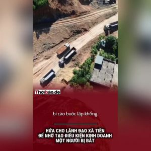 Hứa cho lãnh đạo xã tiền để nhờ tạo điều kiện kinh doanh, một người bị bắt