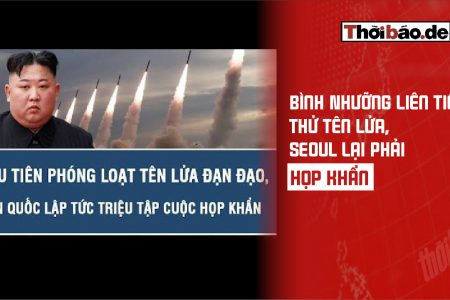 平壤接連試射飛彈,首爾再度召開緊急會議
