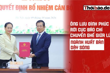 Herr Lưu Đình Phúc verlässt die Pressebehörde und wechselt seinen Posten inmitten von Turbulenzen in der Verlagsbranche